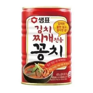 통조림 샘표 김치찌개전용 꽁치 400g