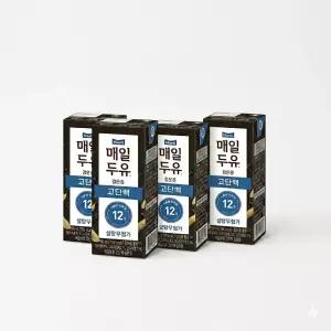 매일두유 검은콩 고단백 190ml, 48개