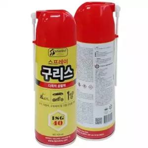 메온셀 뿌리는 스프레이 구리스 420ml 윤활제/방청제/구리스/노즐/스프레이/부식/녹방지/금속/기계/부품/장