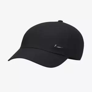 나이키 FB5372 010 캡모자 볼캡 드라이 핏 클럽 언스트럭처 메탈 스우시 캡 블