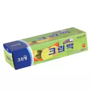 위생롤백 크린백(중)25x35x100매