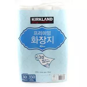 커클랜드 코스트코 프리미엄 3겹 휴지 40m x 30롤 코스트코