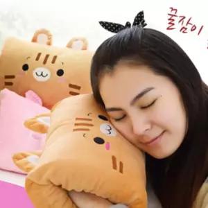 캐릭터 낮잠베개 팔베개 의자쿠션