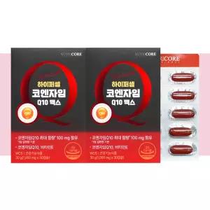 뉴트리코어 하이퍼셀 코엔자임Q10 맥스 항산화 30캡슐X2개