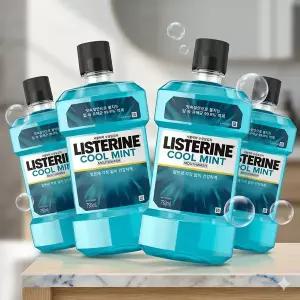 리스테린 쿨민트 750ml x 4개