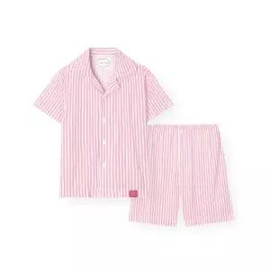 [신세계백화점](신세계 사우스시티)[오르시떼]아동 H126 라이비핑크 반소매 파자마 세트