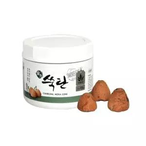 고품질 동방 쑥탄(95g) 국내산 숯 무연 쑥뜸 배뜸 동방쑥탄 동방쑥뜸 (W1466B8)