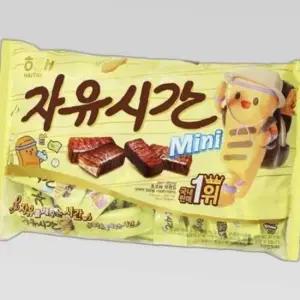 초코바 자유시간 미니 480g 골프간식 당충전 탕비실간