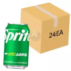 스프라이트 사이다 355ml 캔 24개입 (1BOX) 한박스 사무실 식자재 업소용탄산음료수