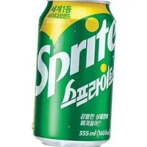 WL 코카콜라 스프라이트 355ml 캔 X 24개