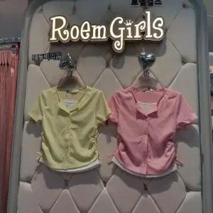 로엠걸즈 DP01 레이어드  골지 반팔 가디건 레이어드  골지 반팔 가디건  RGRA2663C