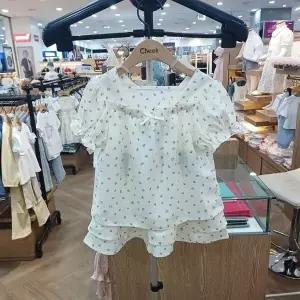 치크 시어서커 썸머 상하세트 CKRT2646G