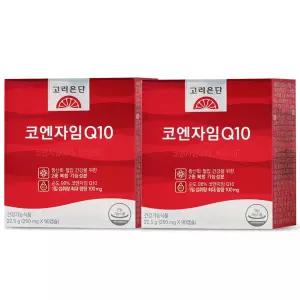 고려은단 코엔자임Q10 90캡슐 2개 6개월분 코큐텐 G