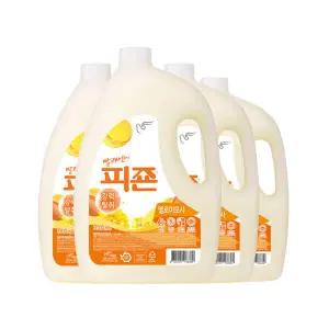피죤 섬유유연제 3100ml 4개 옐로미모사