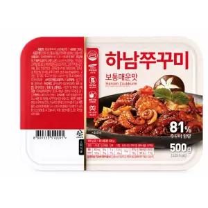 하남쭈꾸미 500g 보통매운맛, 5개