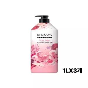 케라시스 퍼퓸 화이트 데이지 샴푸 1L 3개