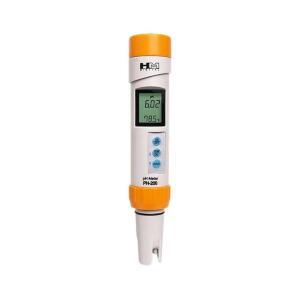 HM 디지털 PH-200 방수 pH 미터, 0-14.00 범위, 0.01 해상도, + /- 0.02 판독 정확도