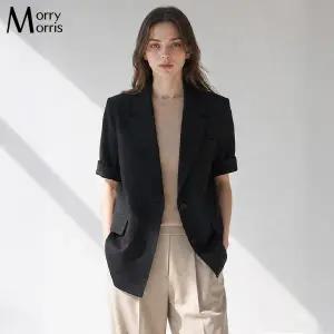 [(Morry Morris)] 링클프리 고품격 하프슬리브 재킷-사이즈 55~88다양