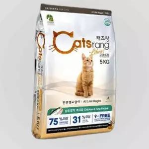 캐츠랑 리브레 5kg(전연령) 고양이 사료 단백질 영양