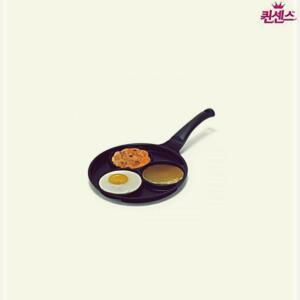 블랙 인덕션 3구 에그팬 계란말이팬 후라이팬