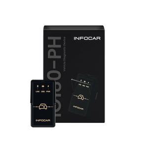 INFOCAR IO180-PH 스마트 OBD2 스캐너 / 안드로이드 및 ELM327 블루투스 도구 전용 인앱 /평생 지원 차량 /영어 연결 앱 호환 업데이트 /무료 /IOS 진단 /쉬운