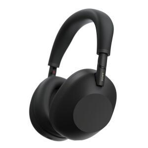 SONY WH-1000XM6 최고의 노이즈 캔슬링 무선 마이크 12개, HD NC 배터리, 30시간 헤드폰, 스튜디오 마스터링, 프로세서 품질, 적응형 엔지니어 QN3, 블랙 옵티마이저,