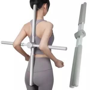 요가 십자봉 그레이 자세교정 스트레칭 밸런스