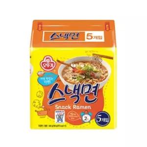 오뚜기 스낵면 멀티 108gX5봉