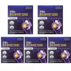 주영엔에스 관절엔 콘드로이친 1200 900mg x 60정 X 5개