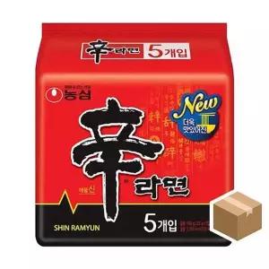 [셀러허브]MZ_농심 신라면 120g 멀티 5입X8봉 (S28923997)