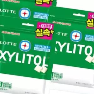 롯데 자일리톨 오리지날 231g 리필 x 3개