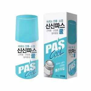 신신파스 쿨 연고 60g 바르는 롤온 타입 1개