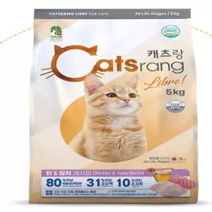 루틴 마켓 캐츠랑 전연령 리브레 5kg 새끼고양이사료 캣사료