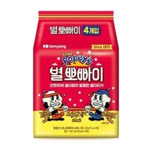 삼양 별뽀빠이 72g 4입 멀티팩