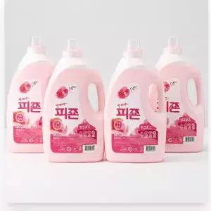 피죤 섬유유연제 핑크로즈 3100ml 4개
