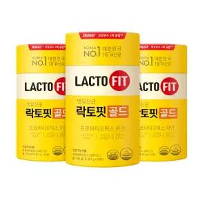종근당건강 락토핏골드 생유산균 2g X 50포 3박스 프로바이오틱스 20억 CFU