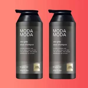 모다모다 제로 그레이 블랙 샴푸 300g 2개