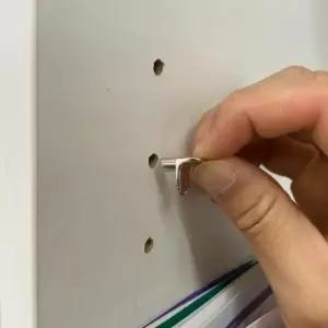 선반고정 10P 선반 가구 선반다보 선반브라켓 고정핀 유리다보 넓은 5mm
