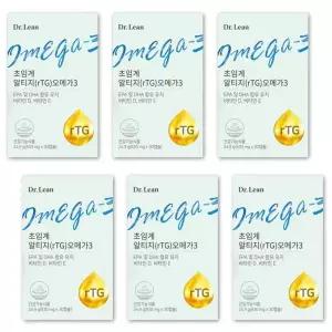 [하프클럽/기타]닥터린 초임계 알티지 오메가3 830mg 30캡슐 6박스 SJ