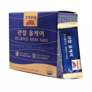 고려은단 관절 올케어 콘드로이친 MSM NAG 30포 X 1개