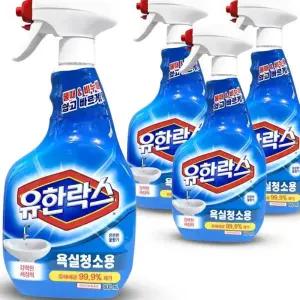 (다올)욕실 청소 세정제 600ml 4개 - 유한락스 화장실용