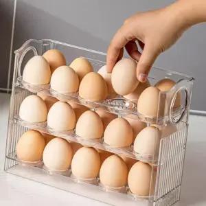 (올핀)투명 계란통 3단 에그트레이 30구 계란케이스