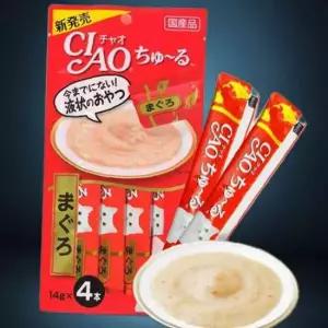 이나바 챠오츄르 SC-71 참치 4P 고양이간식 애묘간식