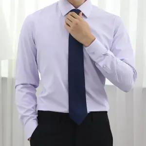 [어셔츠]어셔츠가 만든 반슬림핏 남성 남자 정장 면 와이셔츠
