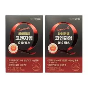 뉴트리코어 하이퍼셀 코엔자임Q10 하이퍼코엔자임 코앤자임 2개 MJ
