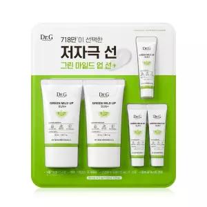 닥터지 그린 마일드 업 선 플러스 50ml x 2개 + 10ml x 3개(SPF50+) 1개 - R