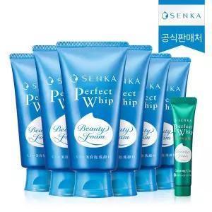 [센카] 퍼펙트휩 120g 6개  + 카밍 시카 15g