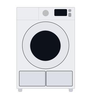 [삼성] 그랑데AI 건조기 DV90T5440KW 전국무료
