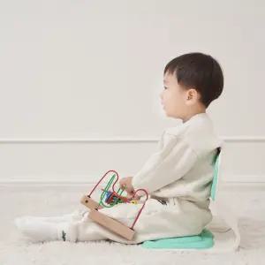 [뉴코코맘]쿠션체어 유아좌식의자 아기의자 바른자세