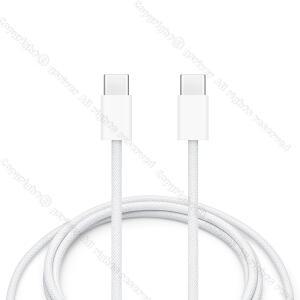 새로운 애플 정품 60W 우븐 디자인 USB-C 충전 케이블(1m) - MW493FE/A
